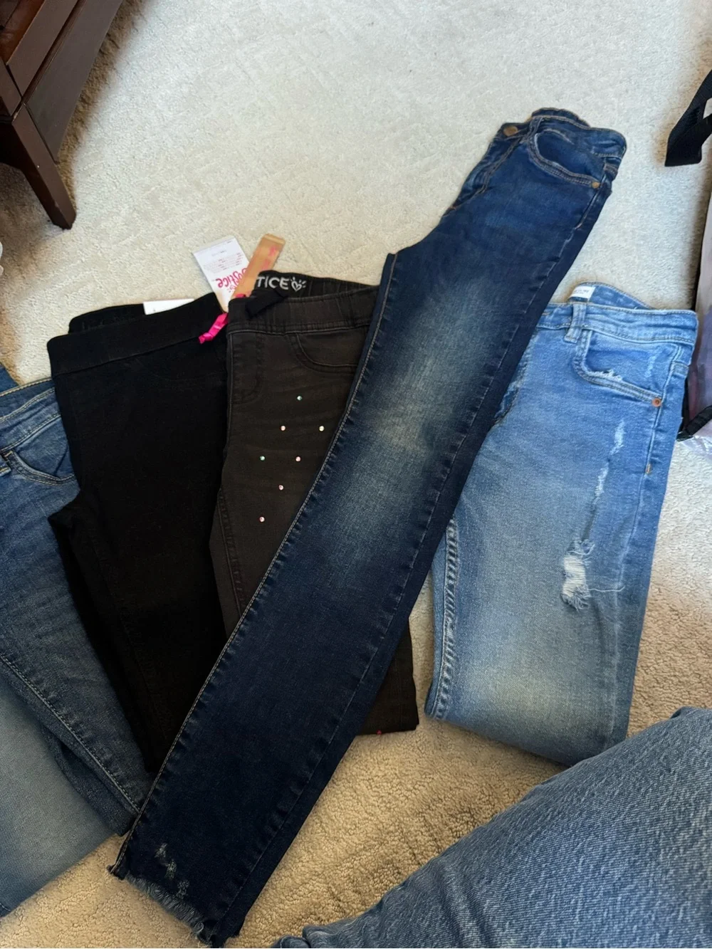 Assorted Girls' Jeans Pack - (Brands: Justice, Levi’s, Zara, Joe’s)